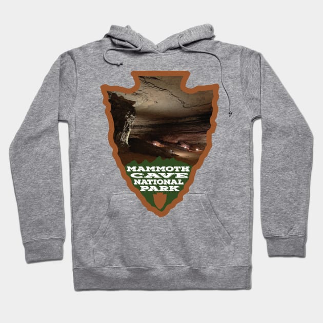 Mammoth Cave National Park arrowhead Hoodie by nylebuss